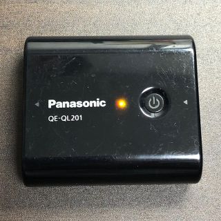 パナソニック(Panasonic)のUSBモバイル電源 QE-QL201 黒(バッテリー/充電器)