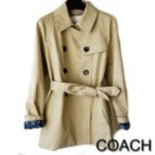 コーチ(COACH)のCOACH　ショートトレンチコート　タイムセール(トレンチコート)