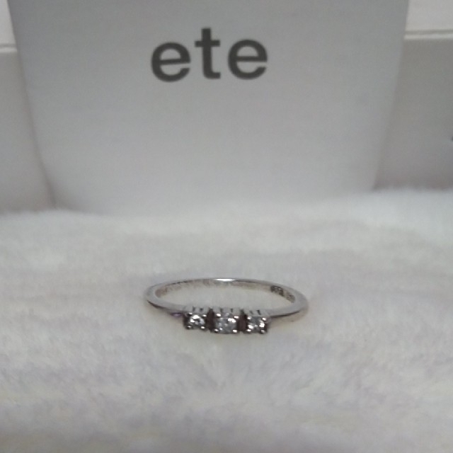 ete(エテ)のete ピンキーリング レディースのアクセサリー(リング(指輪))の商品写真