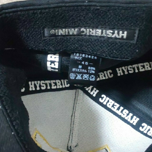HYSTERIC MINI(ヒステリックミニ)のキャップ↪️46 キッズ/ベビー/マタニティのこども用ファッション小物(帽子)の商品写真