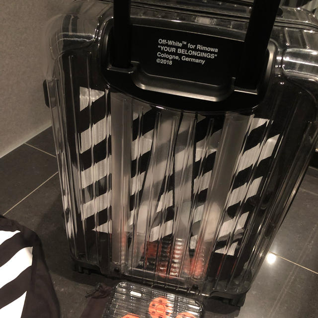 rimowa off-white 超希少 スーツケース 定価以下!レシートあり