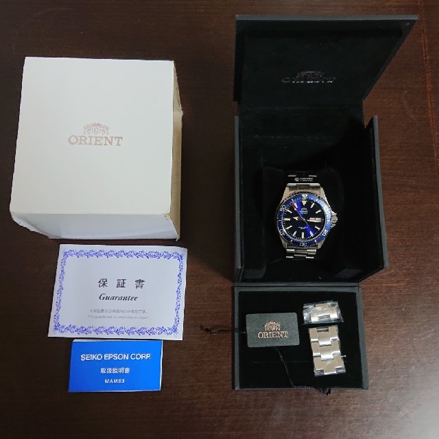 ORIENT(オリエント)のGiangsoo様専用 ORIENT 腕時計 MAKO Ⅲ 自動巻き   メンズの時計(腕時計(アナログ))の商品写真