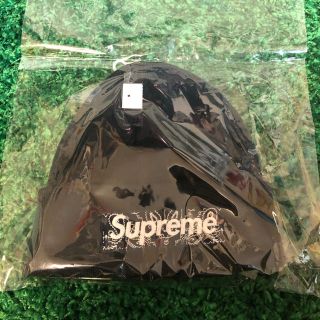 シュプリーム(Supreme)のNew era®️ Box Logo beanie Navy(ニット帽/ビーニー)