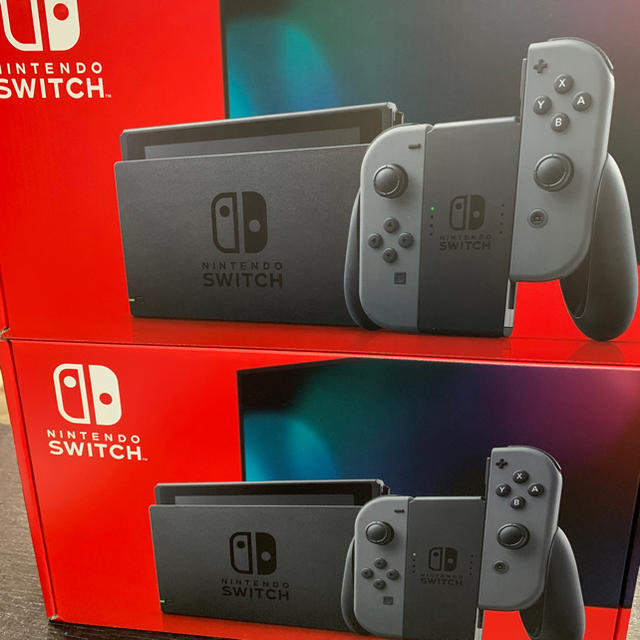 驚きの価格が実現！ バラ売り可能 - Switch Nintendo 新型 グレイカラー ニンテンドースイッチ 新品 家庭用ゲーム機本体