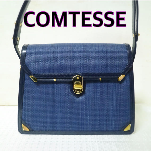 定価60万以上 ドイツ製 COMTESSE 本物 コンテス 2way ショルダー