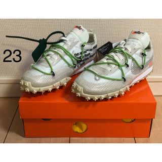 オフホワイト(OFF-WHITE)のNIKE off-white ワッフルレーサー 23cm(スニーカー)