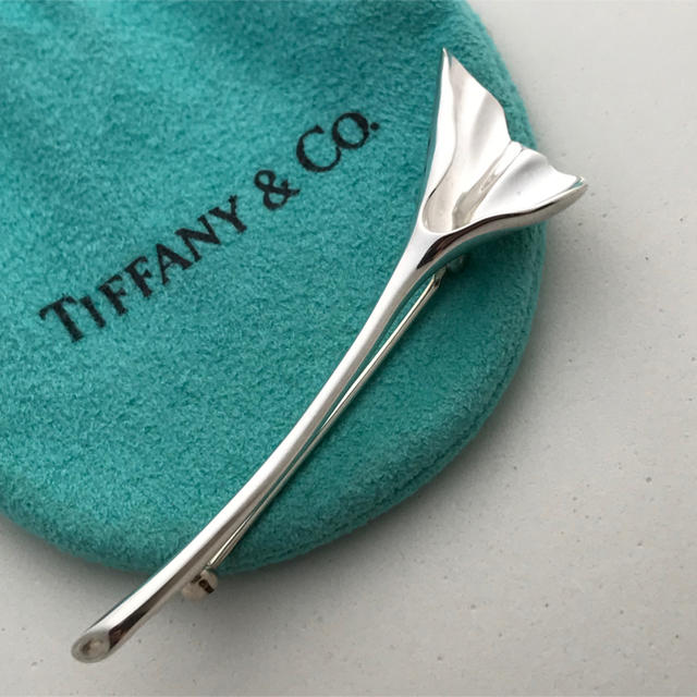 TIFFANY \u0026 Co. ティファニー ブローチ イチョウまた箱は ...