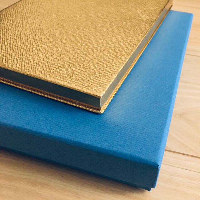 Smythson - SMYTHSON スマイソン Soho ノートブック ゴールドの通販 by