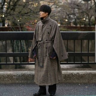 サンシー(SUNSEA)のstein 19aw
Lay Oversized Overlap Coat
(トレンチコート)