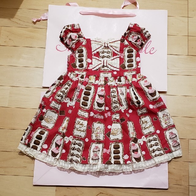 Shirley Temple(シャーリーテンプル)のシャーリーテンプル　100 セット キッズ/ベビー/マタニティのキッズ服女の子用(90cm~)(ワンピース)の商品写真