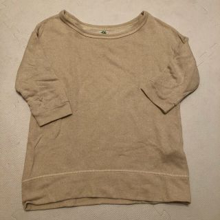 ザラ(ZARA)の【sale】ZARA 5分丈袖ラメ入カットソー(カットソー(長袖/七分))