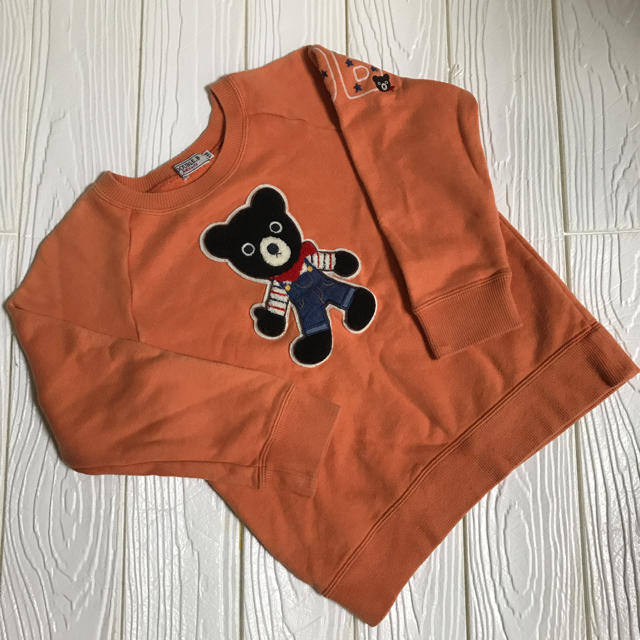 DOUBLE.B(ダブルビー)のダブルビー トレーナー 110cm キッズ/ベビー/マタニティのキッズ服男の子用(90cm~)(Tシャツ/カットソー)の商品写真