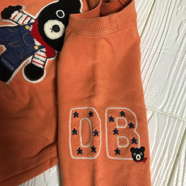 DOUBLE.B(ダブルビー)のダブルビー トレーナー 110cm キッズ/ベビー/マタニティのキッズ服男の子用(90cm~)(Tシャツ/カットソー)の商品写真