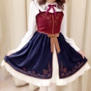 アマベル(Amavel)の【Amavel 雪の女王JSK】(ひざ丈ワンピース)