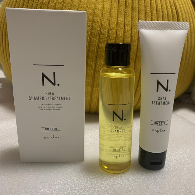 NAPUR(ナプラ)のN. SHEAシャンプー&トリートメント　スムース　ミニ コスメ/美容のキット/セット(サンプル/トライアルキット)の商品写真