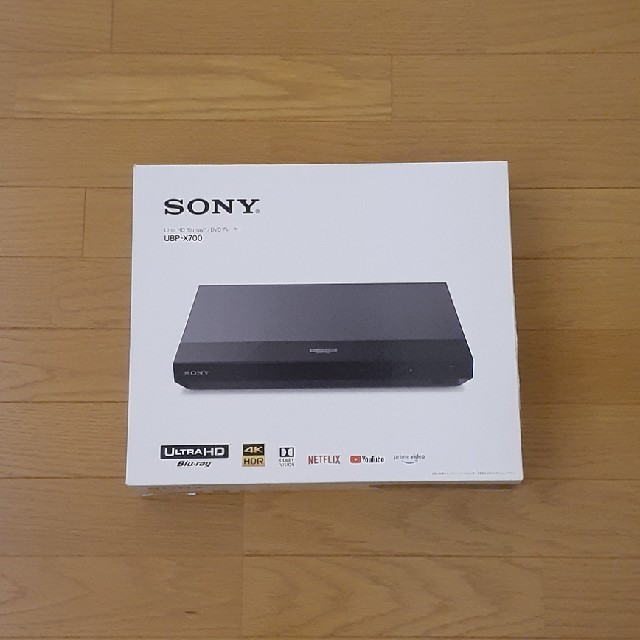 SONY(ソニー)のSONY Blu-rayプレーヤー「UBP-X700」 スマホ/家電/カメラのテレビ/映像機器(ブルーレイプレイヤー)の商品写真