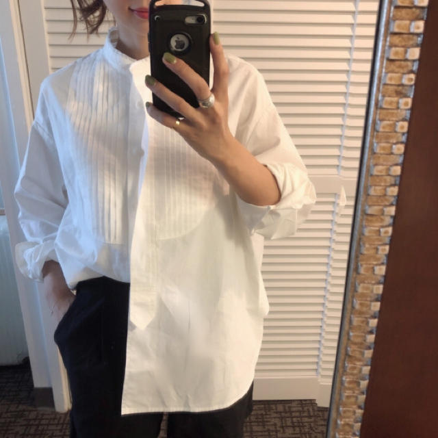 Epa エパ stripe dress shirt 日本製 ロングワンピース | velocityes.com