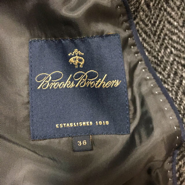 Brooks Brothers コート Harris Tweed