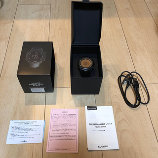 スント(SUUNTO)の定価49,000円　日本正規品　スント　アンビット3ピーク　ブラック(腕時計(デジタル))