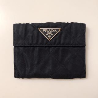 プラダ(PRADA)のPRADA（プラダ）折り財布 ネイビー(財布)