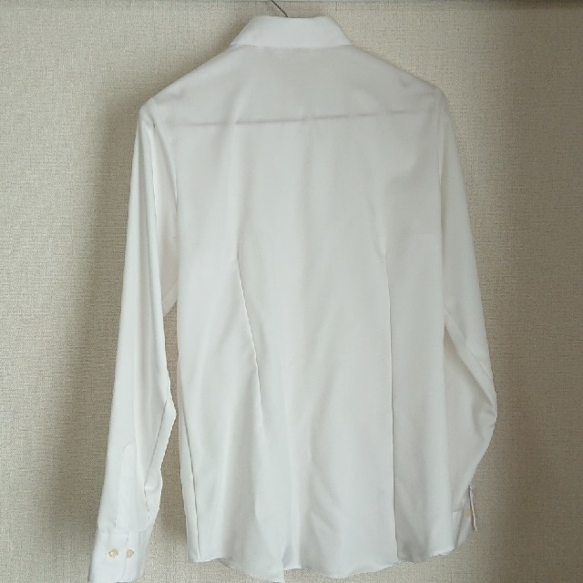 nline ノンアイロン 白シャツ ワイシャツ 就活 レディースのトップス(シャツ/ブラウス(長袖/七分))の商品写真