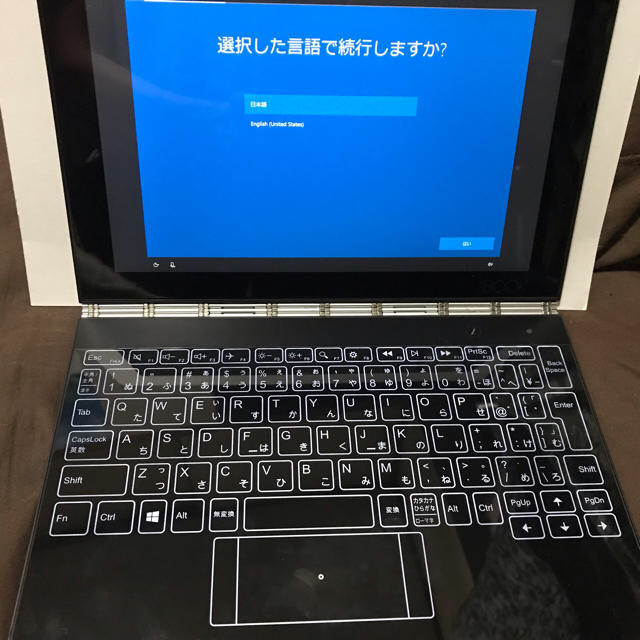 YOGA BOOK Windows ZA160003JP SIMフリー