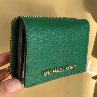 MICHEAL KORSマイケルコース 財布 グリーン