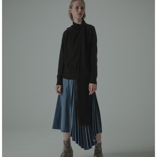 AW19 LE CIEL BLEU☆Stole Knit Tops - www.gioielleriatutankamen.it