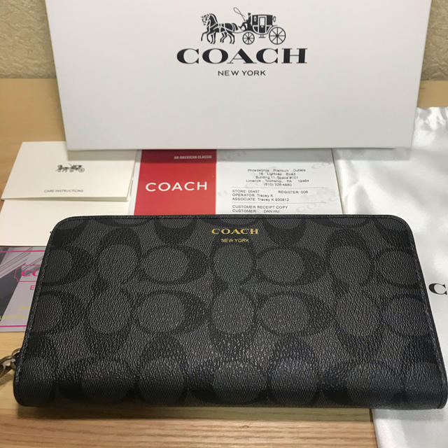 COACH    コーチ　長財布　新品