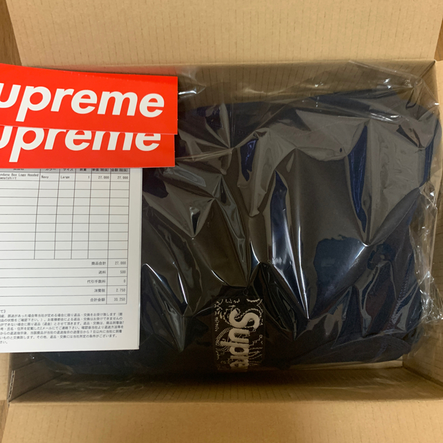 【L】Bandana Box Logo Hooded Sweatshirt