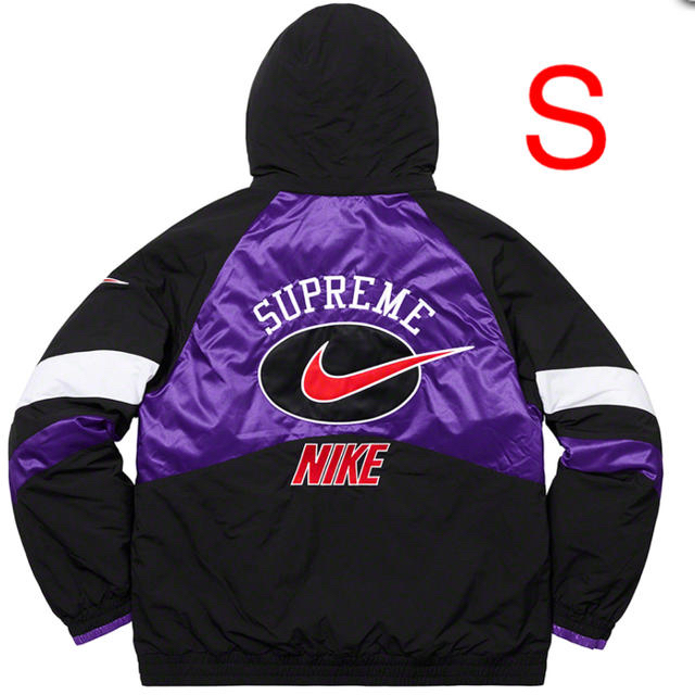 ナイロンジャケット【紫・S】Supreme × Nike Hooded Sport Jacket