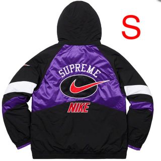 シュプリーム(Supreme)の【紫・S】Supreme × Nike Hooded Sport Jacket(ナイロンジャケット)