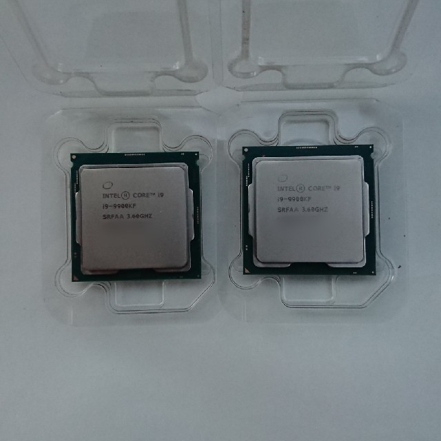 intel Core i9-9900KF 2個セット 品