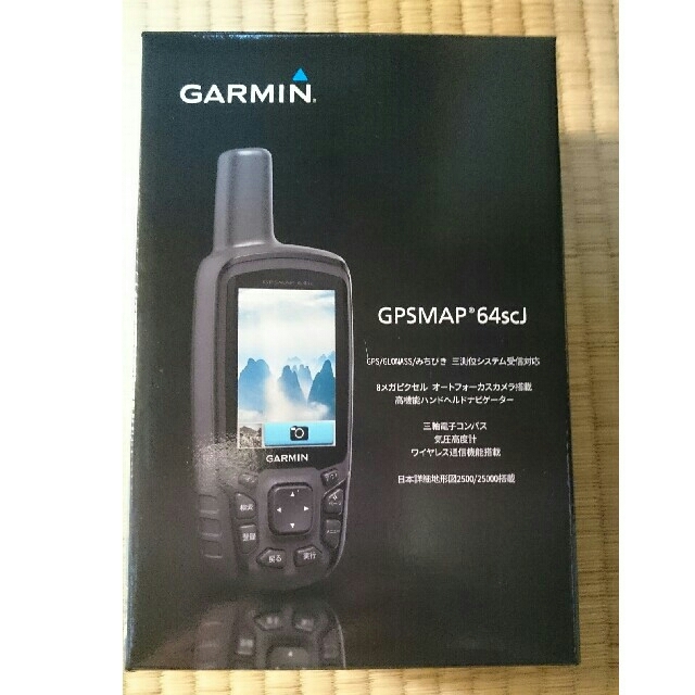 GARMIN GPSMAP 64scJ 新品未使用