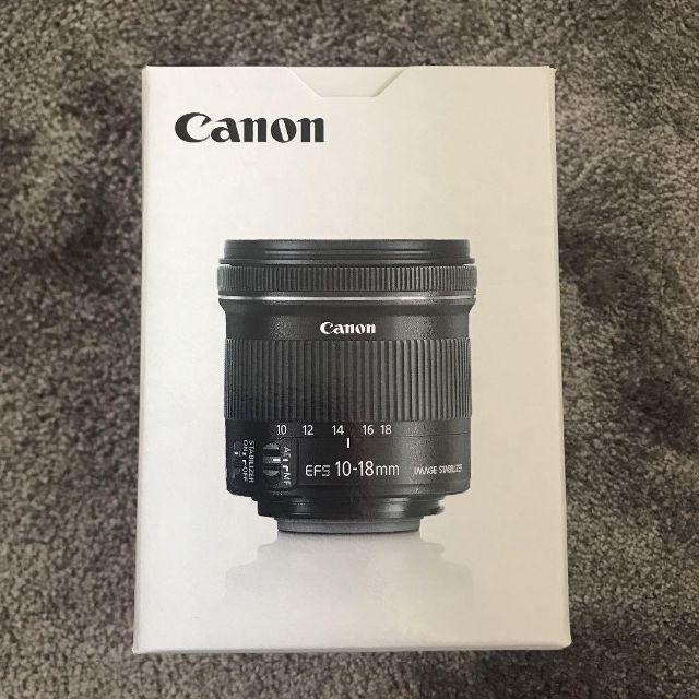 新品 ネット最安値 Canon EF-S10-18F4.5-5.6 IS STM