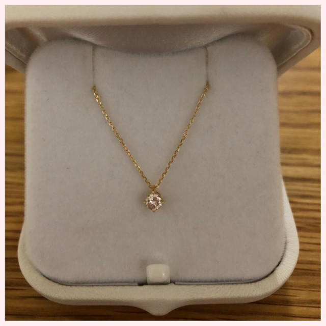 STAR JEWELRY(スタージュエリー)のけいちゃん様専用 K18 一粒 ダイヤ ネックレス スタージュエリー 0.2ct レディースのアクセサリー(ネックレス)の商品写真