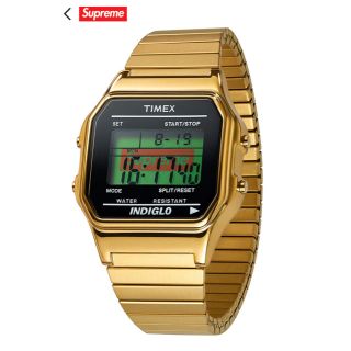 シュプリーム(Supreme)の新品 19AW Supreme Timex Digital Watch Gold(腕時計(デジタル))