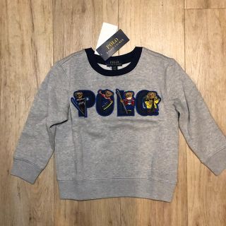 ラルフローレン(Ralph Lauren)の3T グレー　スキーベア　裏起毛スウェット(その他)