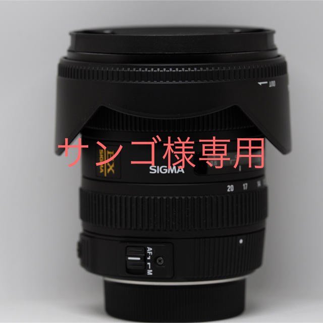 高品質 10-20mm 【サンゴ様専用】SIGMA F3.5 ニコン用 EX レンズ(ズーム)