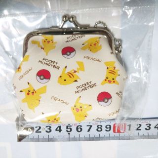 ポケモン(ポケモン)の【2個セット(別柄)で1399円もあり】がま口財布 ピカチュウ モンスターボール(キャラクターグッズ)