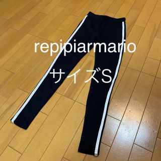 レピピアルマリオ(repipi armario)のrepipi armarioレピピ★レギンスパンツ黒★ラインパンツS(パンツ/スパッツ)