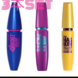 メイベリン(MAYBELLINE)の再入荷♡メイベリン♡マスカラ3本セット♡(マスカラ)