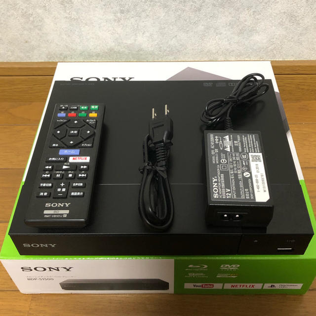 SONY(ソニー)の SONY ソニー BD/DVDプレーヤー BDP-S1500 スマホ/家電/カメラのテレビ/映像機器(ブルーレイプレイヤー)の商品写真