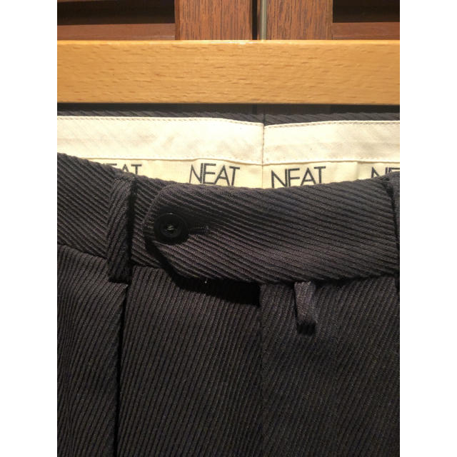 COMOLI(コモリ)のNEAT ニート Cotton Kersey Tapaerd (GRAY) 46 メンズのパンツ(スラックス)の商品写真