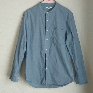 ユニクロ(UNIQLO)のUNIQLO ノーカラーシャツ(シャツ)