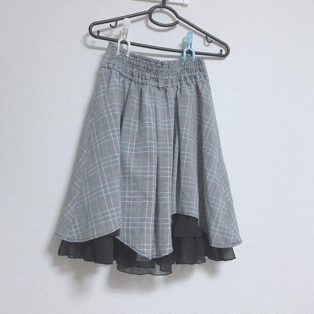 axes femme(アクシーズファム)のフロント編み上げスカート レディースのスカート(ひざ丈スカート)の商品写真