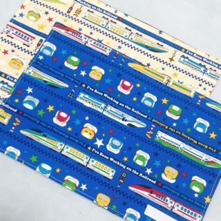 新幹線 2種 ミニランチクロス✳ランチョンマット 男の子 (弁当用品)