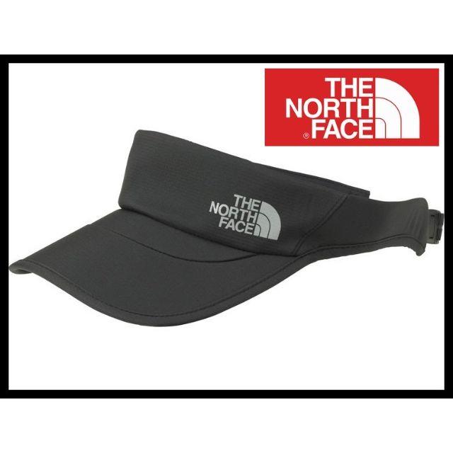 THE NORTH FACE(ザノースフェイス)の新品 ノースフェイス NN41775 スワローテイルバイザー サンバイザー L黒 スポーツ/アウトドアのランニング(その他)の商品写真