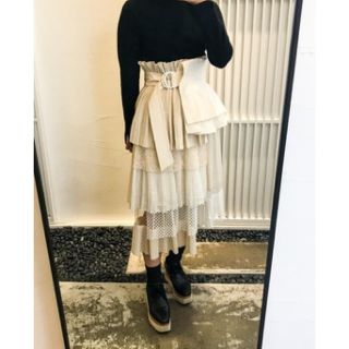 STUDIOUS - 《週末限定》unitedtokyo プリーツレイヤードスカートの ... ユナイテッド トウキヨウ UNITED TOKYO レイヤード スカート