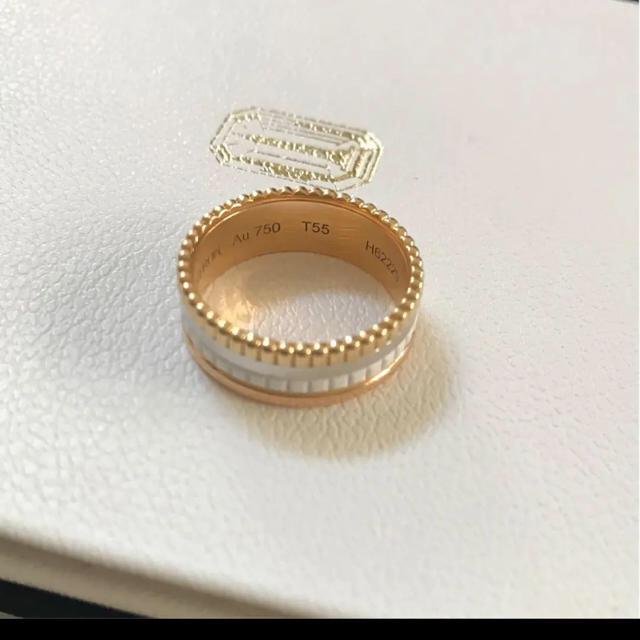 BOUCHERON(ブシュロン)のブシュロン　キャトルホワイトリングスモール レディースのアクセサリー(リング(指輪))の商品写真